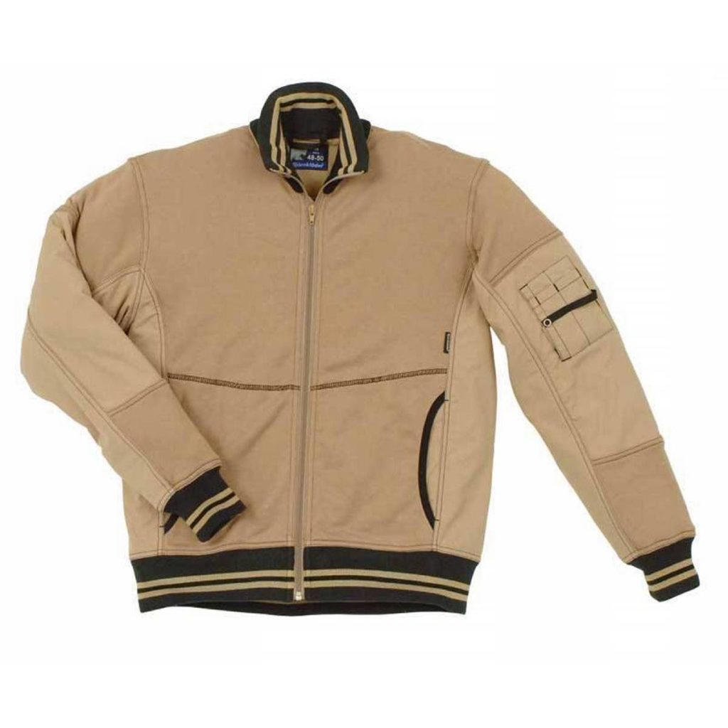 Jubilee Sweat Jacket Khaki - FaceLine Inc Store